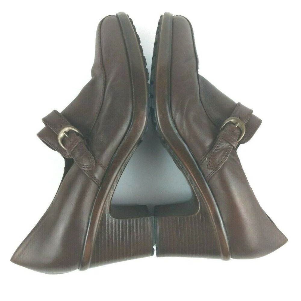 Dansko Norah Brown Leather Shoes Womens - Picture 5 of 6